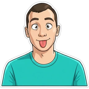Валентинович — стикер для MAX
