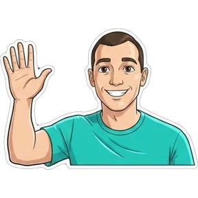 Валентинович — стикер для MAX