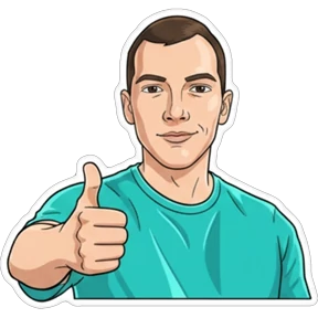 Валентинович — стикер для MAX