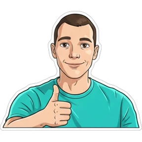 Валентинович — стикер для MAX