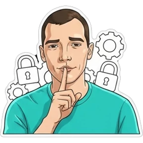 Валентинович — стикер для MAX