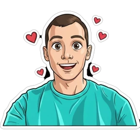 Валентинович — стикер для MAX