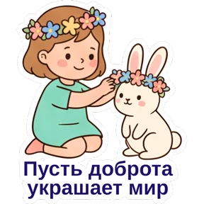 Стикер из сообщения канала