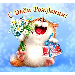 С ДР — стикер для MAX