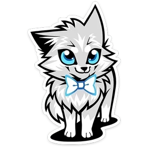 Волчара — стикер для MAX