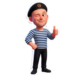 Витяня — стикер для MAX