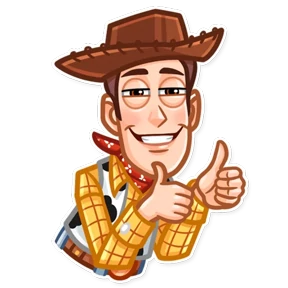 История игрушек — стикер для MAX