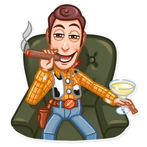 История игрушек — стикер для MAX