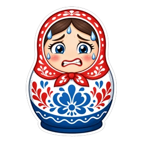 Матрёшки РФ — стикер для MAX