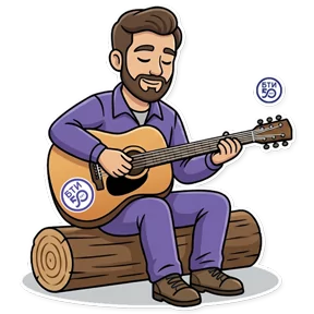 Стикер из сообщения канала