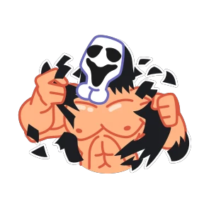 Scream — стикер для MAX