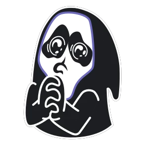 Scream — стикер для MAX