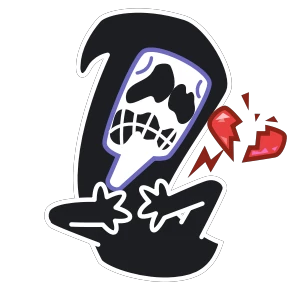 Scream — стикер для MAX