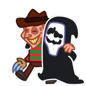 Scream — стикер для MAX