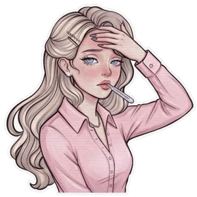Розалия @sims4lookliya — стикер для MAX