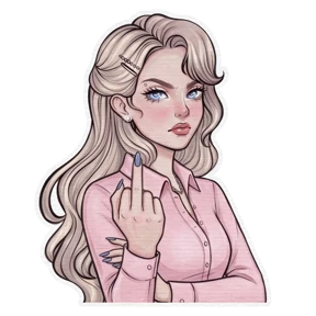 Розалия @sims4lookliya — стикер для MAX