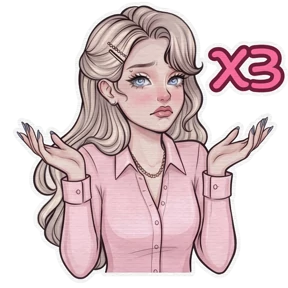 Розалия @sims4lookliya — стикер для MAX