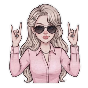Розалия @sims4lookliya — стикер для MAX