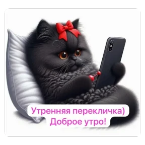Приветствие и не только — стикер для MAX