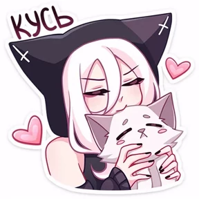 Катши — стикер для MAX