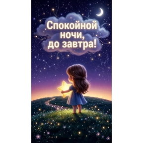 ВЕЧЕРА И НОЧИ — стикер для MAX