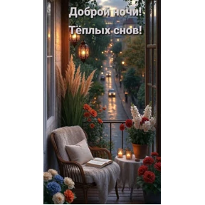 ВЕЧЕРА И НОЧИ — стикер для MAX