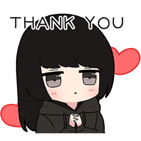 Chibi girl — стикер для MAX