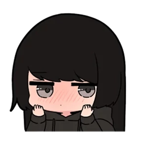 Chibi girl — стикер для MAX