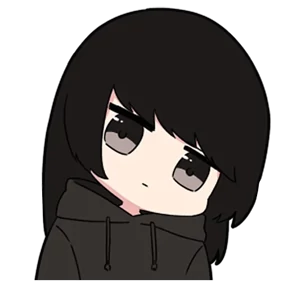 Chibi girl — стикер для MAX