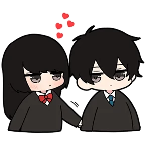 Chibi girl — стикер для MAX
