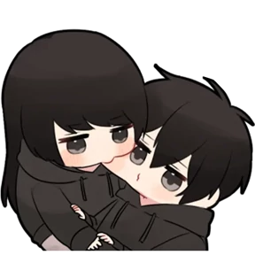 Chibi girl — стикер для MAX