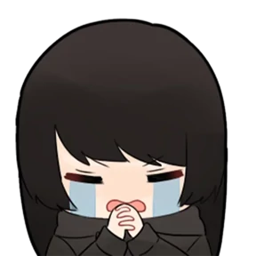 Chibi girl — стикер для MAX