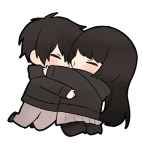 Chibi girl — стикер для MAX