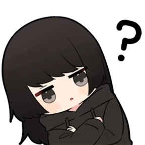 Chibi girl — стикер для MAX