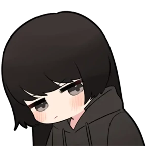 Chibi girl — стикер для MAX
