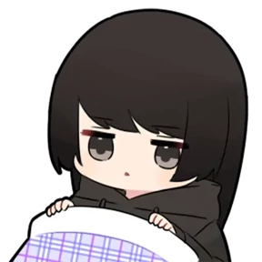Chibi girl — стикер для MAX