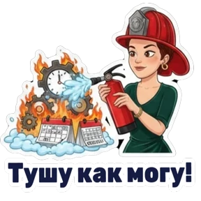 Жанна — стикер для MAX