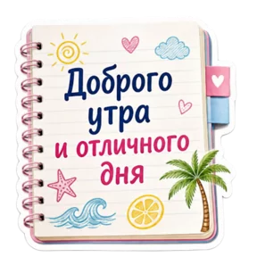 Стикер из сообщения канала