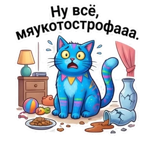 КотАнтон — стикер для MAX