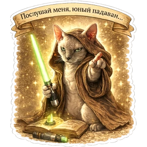 Котики Федоськи — стикер для MAX