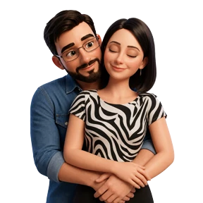 Люба Любовь — стикер для MAX