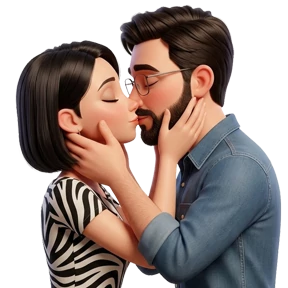 Люба Любовь — стикер для MAX