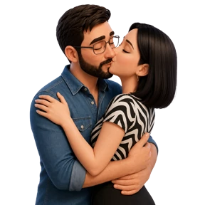 Люба Любовь — стикер для MAX