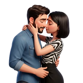 Люба Любовь — стикер для MAX