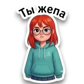 Не бесите — стикер для MAX