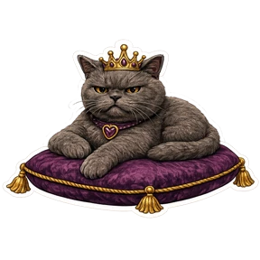 Котики — стикер для MAX