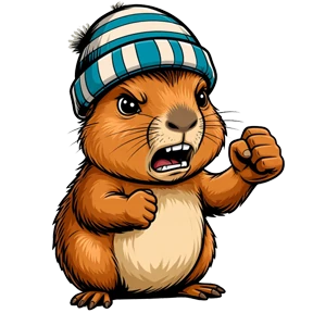 @VikGoldFish_Capybara 2 — стикер для MAX