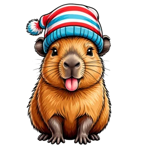 @VikGoldFish_Capybara 2 — стикер для MAX