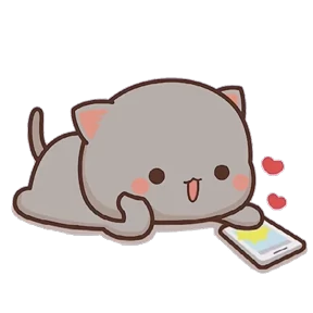 peach cats — стикер для MAX