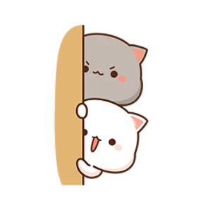 peach cats — стикер для MAX